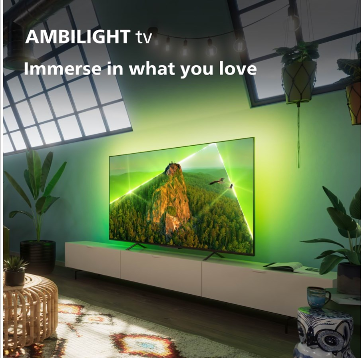 Philips 43" TV 43PUS8108 - Ambilight LED 4K