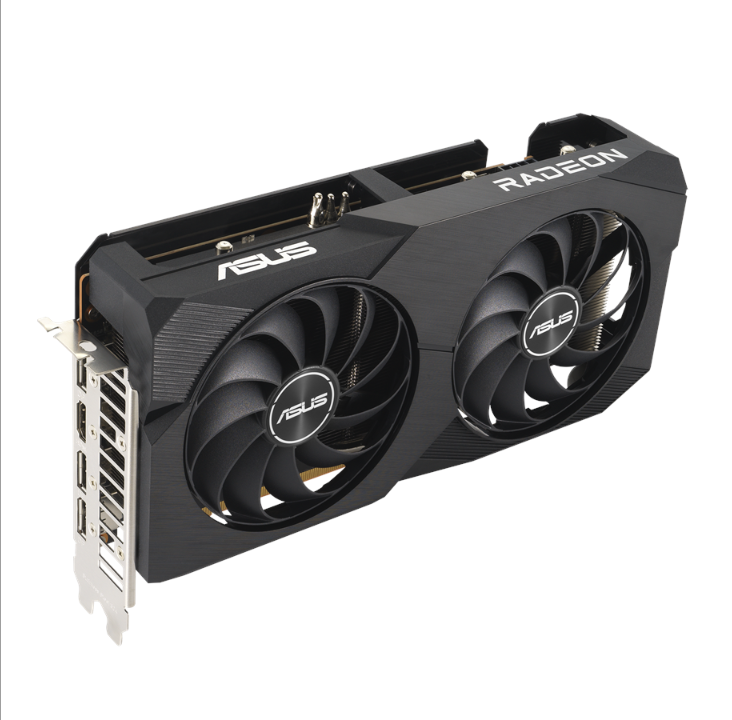 ASUS Radeon RX 7600 DUAL OC - ذاكرة الوصول العشوائي GDDR6 سعة 8 جيجابايت - بطاقة الرسومات