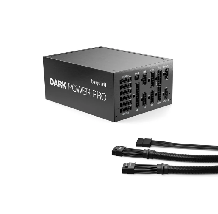 be quiet! Dark Power Pro 13 - 1300W power supply - 1300 Watt - 135 mm - 80 Plus Titanium certificate (up to 90% efficiency)