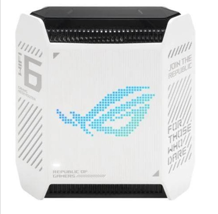 ASUS ROG Capture GT6 AX10000 AiMesh 2-pack white - Mesh router Wi-Fi 6