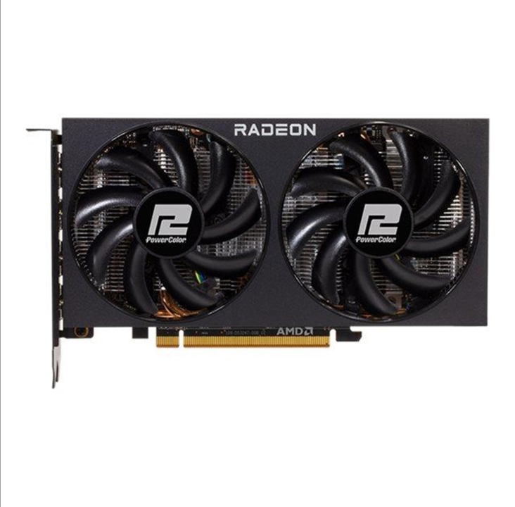 PowerColor Radeon RX 6650 XT Fighter - ذاكرة الوصول العشوائي GDDR6 سعة 8 جيجابايت - بطاقة الرسومات