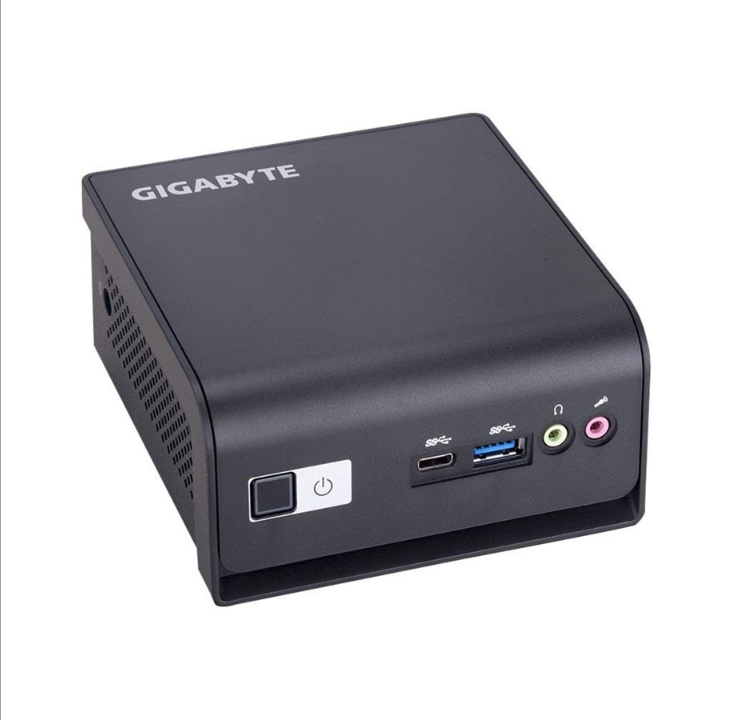 GIGABYTE BRIX GB-BLCE-4000RC (rev. 1.0) - مجموعة أجهزة كمبيوتر مدمجة للغاية - Celeron N4000 1.1 جيجا هرتز - 0 جيجا بايت - بدون محرك أقراص ثابت