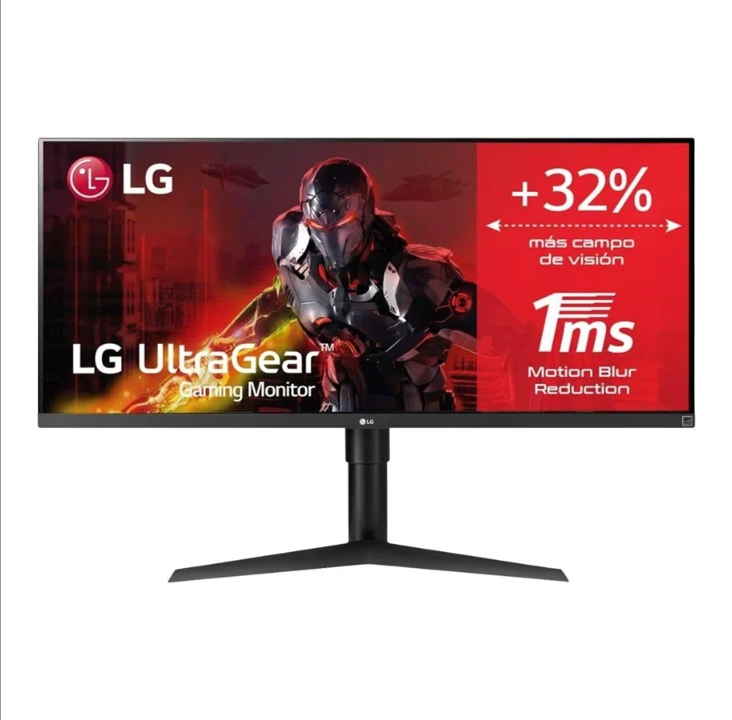 34" LG UltraWide 34WP65CP-B - 3440x1440 - 160Hz - VA - 5 ms - Screen