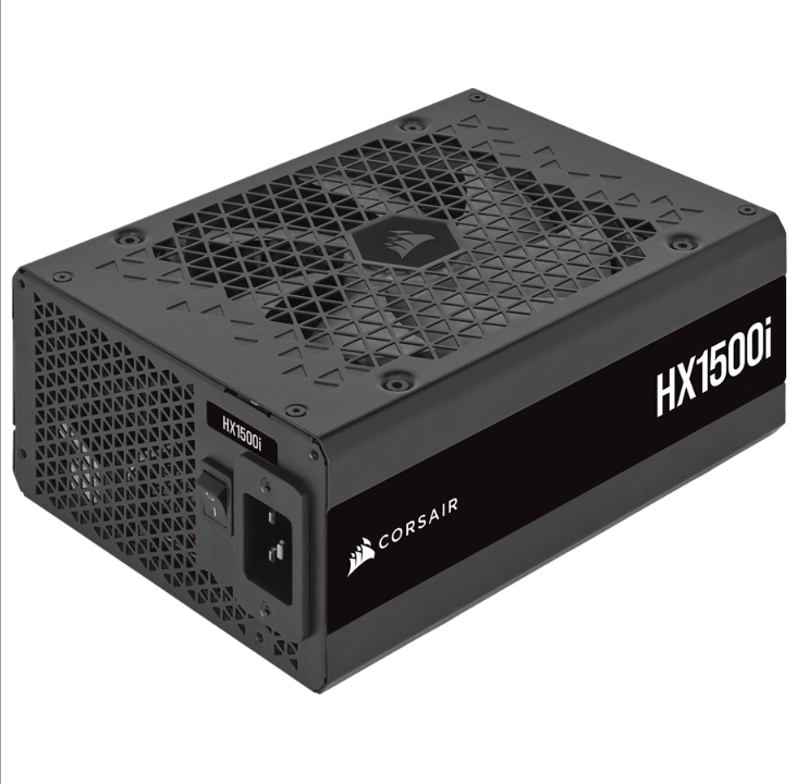 Corsair HX1500i (2023) power supply - 1500 Watt - 140 mm - 80 Plus Platinum certificate