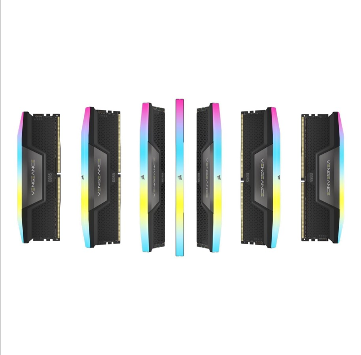 Corsair Vengeance RGB DDR5-6000 - 48GB - CL36 - Dual Channel (2 pcs) - Intel XMP - Black with RGB *DEMO*