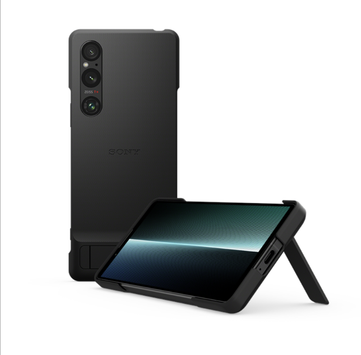 Sony Xperia 1 V Style Cover - Black