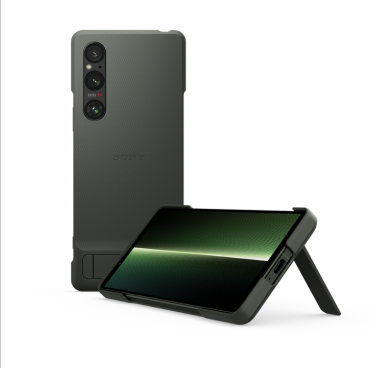 Sony Xperia 1 V Style Cover - Khaki Green