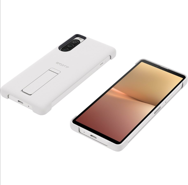 Sony Xperia 10 V Style Cover - White