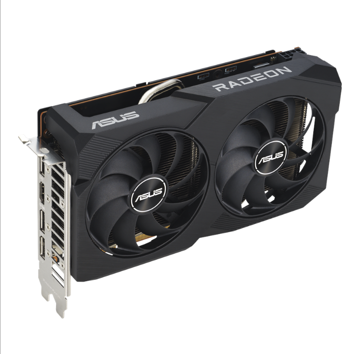 ASUS Radeon RX 7600 DUAL OC V2 - 8GB GDDR6 RAM - Graphics card