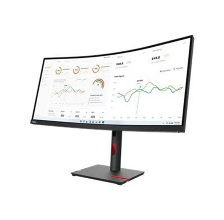 34" Lenovo ThinkVision T34w-30 - 4 ms - Screen