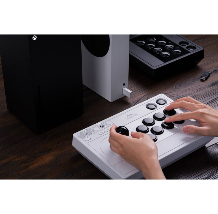 8BitDo Arcade Stick Xbox & PC White - Arcade stick - Microsoft Xbox One