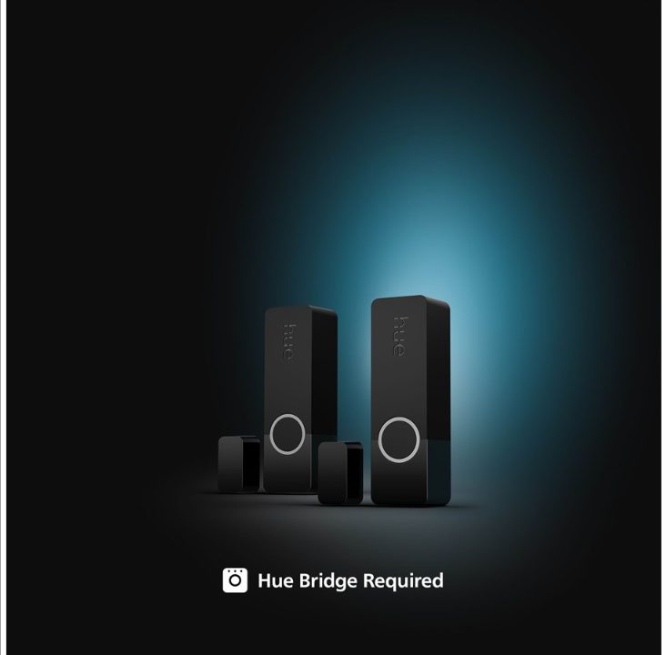 Philips Hue Secure contact sensor Black 2 pack