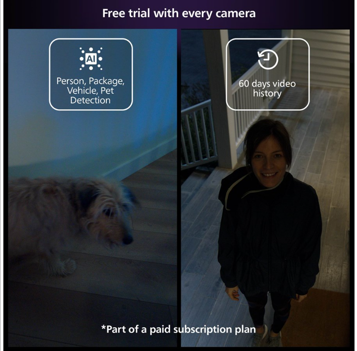 Philips Hue Secure Camera Battery | Black 1 pack