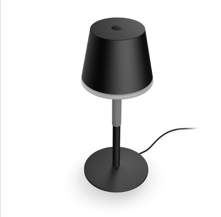 Philips Hue Go portable table lamp black