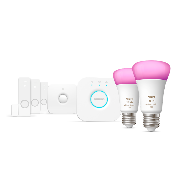 Philips Hue Secure Sensor WCA E27 set White