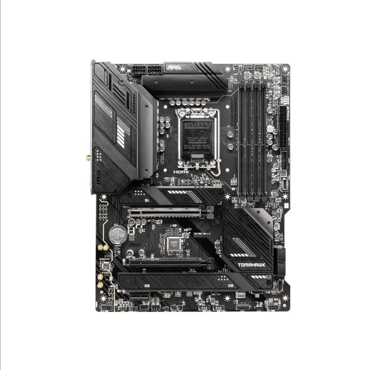 MSI MAG B760 TOMAHAWK WIFI Motherboard - Intel B760 - Intel LGA1700 socket - DDR5 RAM - ATX