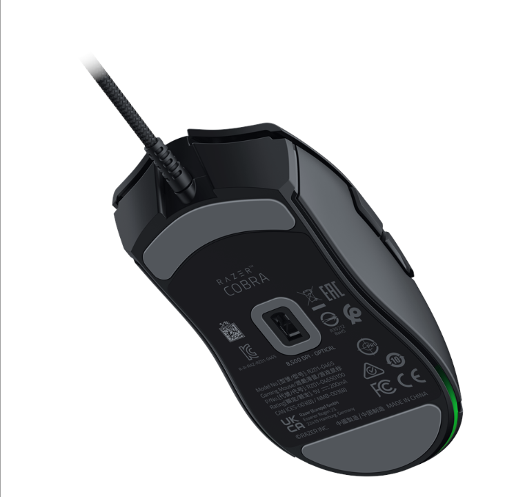 Razer COBRA - Gaming mouse - Optic - 6 buttons - Black