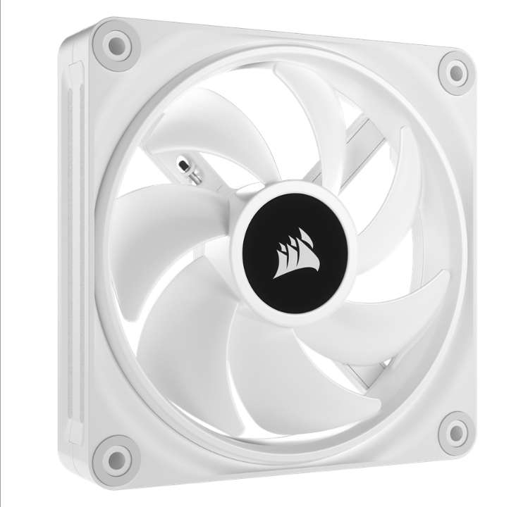 Corsair iCUE LINK QX120 RGB Starter Kit - White - Chassis fan - 120mm - White with RGB light - 37 dBA