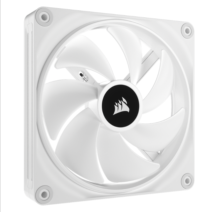 Corsair iCUE LINK QX140 RGB Starter Kit - White - Chassis fan - 140mm - White with RGB light - 37 dBA