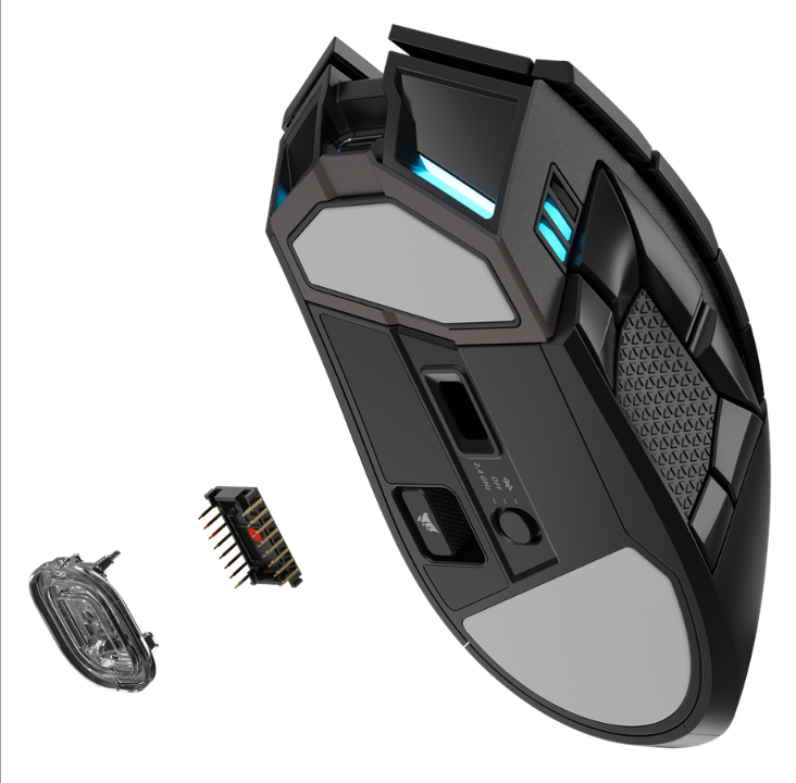 Corsair DARKSTAR WIRELESS RGB Gaming Mouse - Gaming mouse - Optic - 15 buttons - Black with RGB light