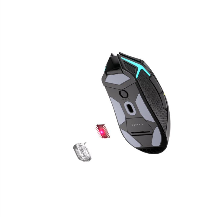 Corsair NIGHTSABRE WIRELESS RGB Gaming Mouse - Gaming mouse - Optic - 11 buttons - Black with RGB light