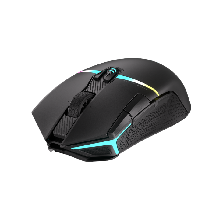 Corsair NIGHTSABRE WIRELESS RGB Gaming Mouse - Gaming mouse - Optic - 11 buttons - Black with RGB light