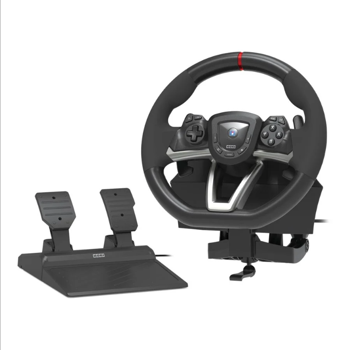 HORI Racing Wheel Pro Deluxe - Black - Wheel, gamepad and pedals set - Nintendo Switch