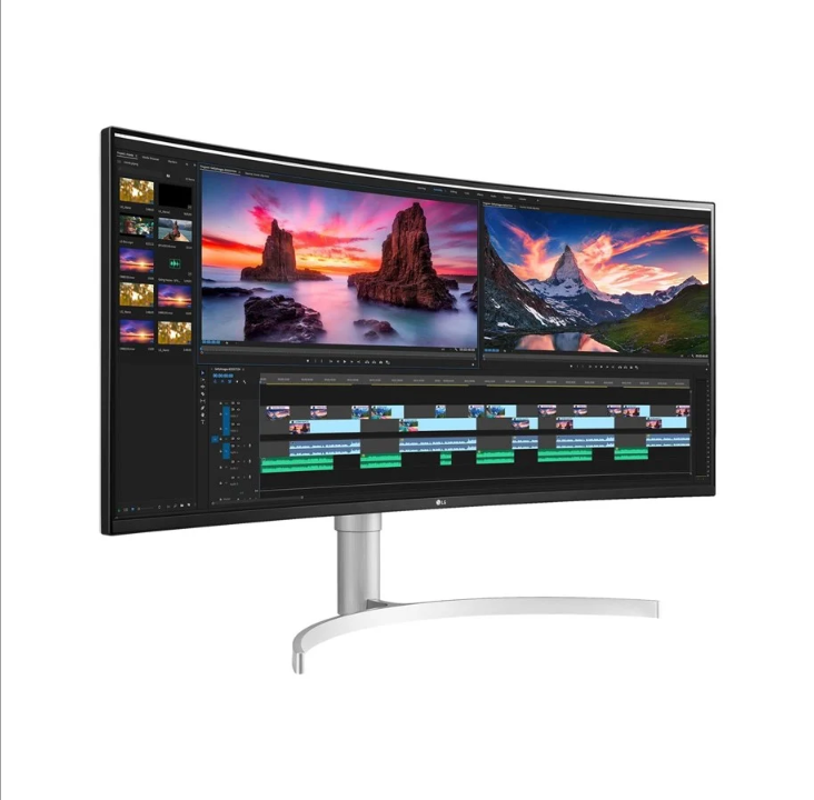 38" LG 38WN95CP-W - 3840x1600 - 144Hz - Nano IPS - 94W USB HUB - Curved - Thunderbolt - 1 ms - Screen *DEMO*