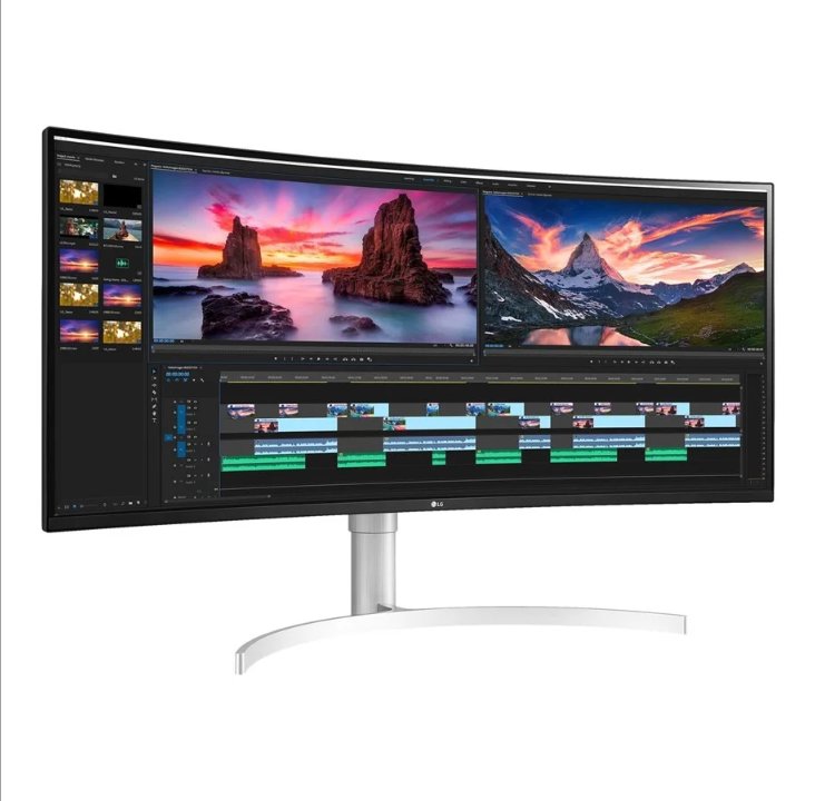 38" LG 38WN95CP-W - 3840x1600 - 144Hz - Nano IPS - 94W USB HUB - Curved - Thunderbolt - 1 ms - Screen *DEMO*