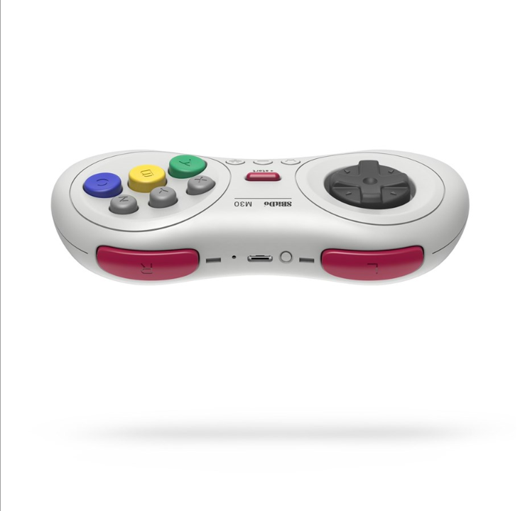 8BitDo M30 Bluetooth Pad White - Gamepad - Android