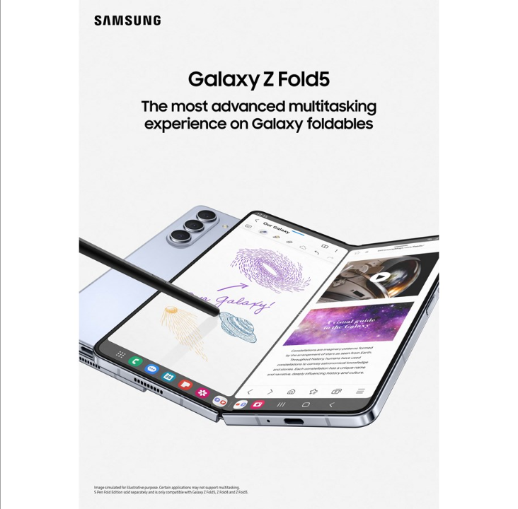 三星 Galaxy Z Fold5 256GB/12GB - 蓝色