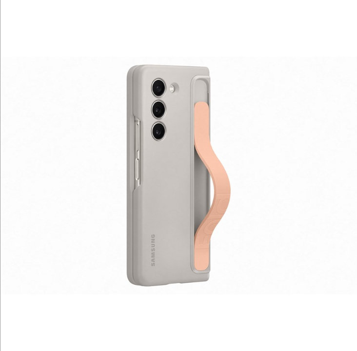 Samsung Galaxy Z Fold5 Standing Case with Strap - Sand