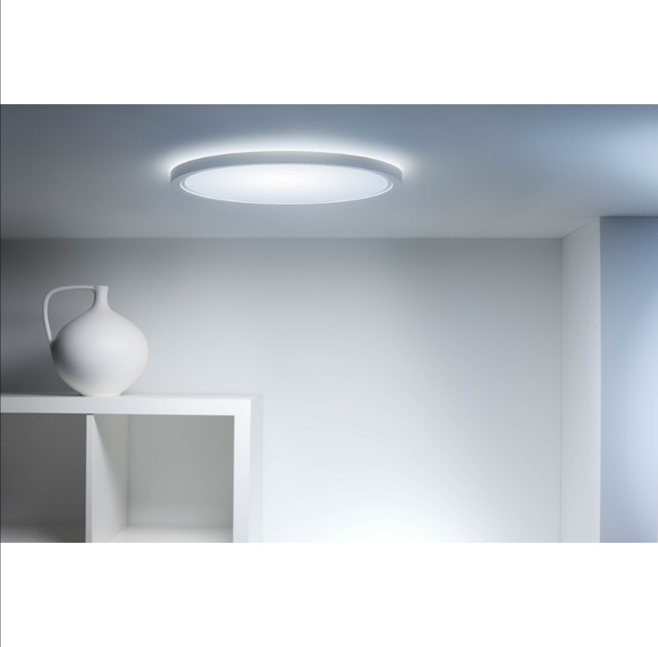 WiZ SuperSlim ceiling light 32W 2700-6500K RGB, white