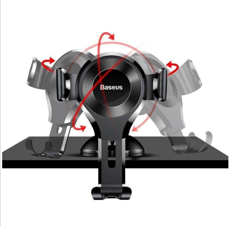 Baseus Osculum gravitational phone holder (black)