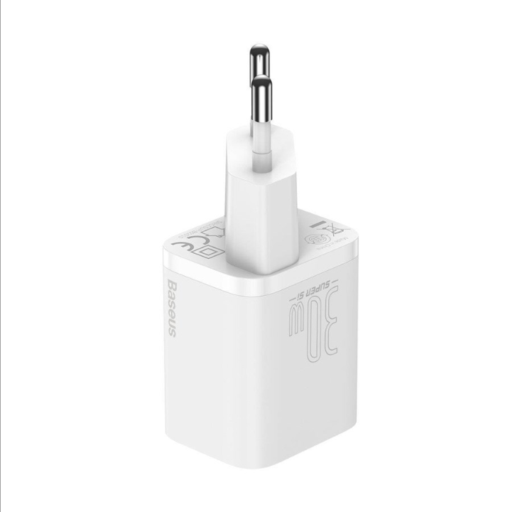 Baseus Quick Charger Super Si 1C 30W (white)