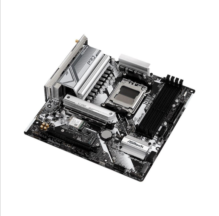 اللوحة الأم ASRock B650M PRO RS WIFI - AMD B650 - مقبس AMD AM5 - ذاكرة الوصول العشوائي DDR5 - Micro-ATX