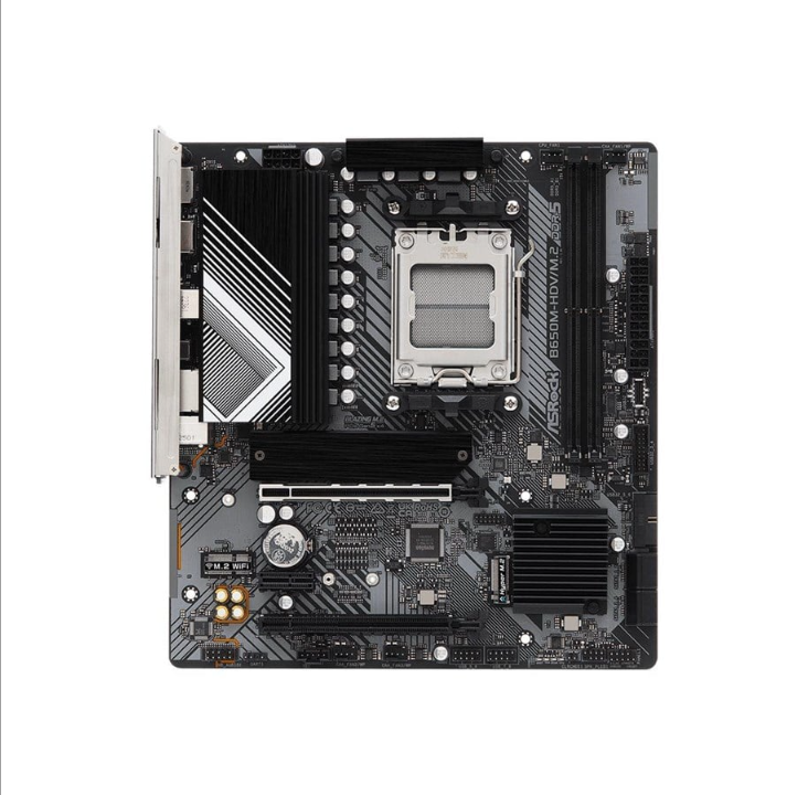 اللوحة الأم ASRock B650M-HDV/M.2 - AMD B650 - مقبس AMD AM5 - ذاكرة الوصول العشوائي DDR5 - Micro-ATX