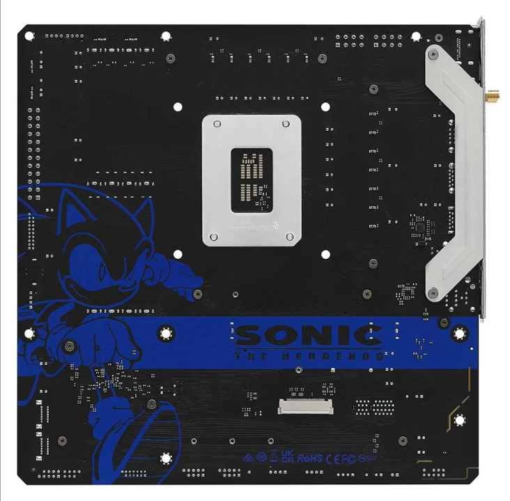 ASRock B760M PG Sonic WiFi Motherboard - Intel B760 - Intel LGA1700 socket - DDR5 RAM - Micro-ATX