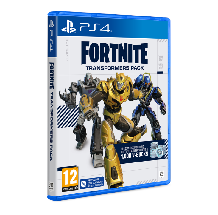 Fortnite: Transformers Pack (Code in a Box) - Sony PlayStation 4 - Action