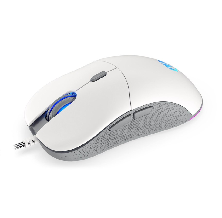 ENDORFY GEM Plus - White - Gaming mouse - Optic - 6 buttons - White