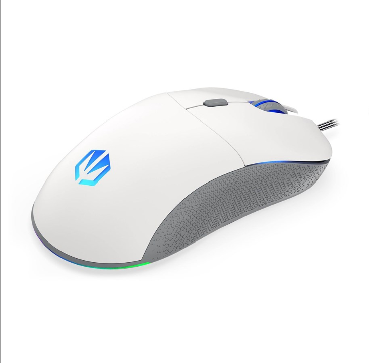 ENDORFY GEM Plus - White - Gaming mouse - Optic - 6 buttons - White