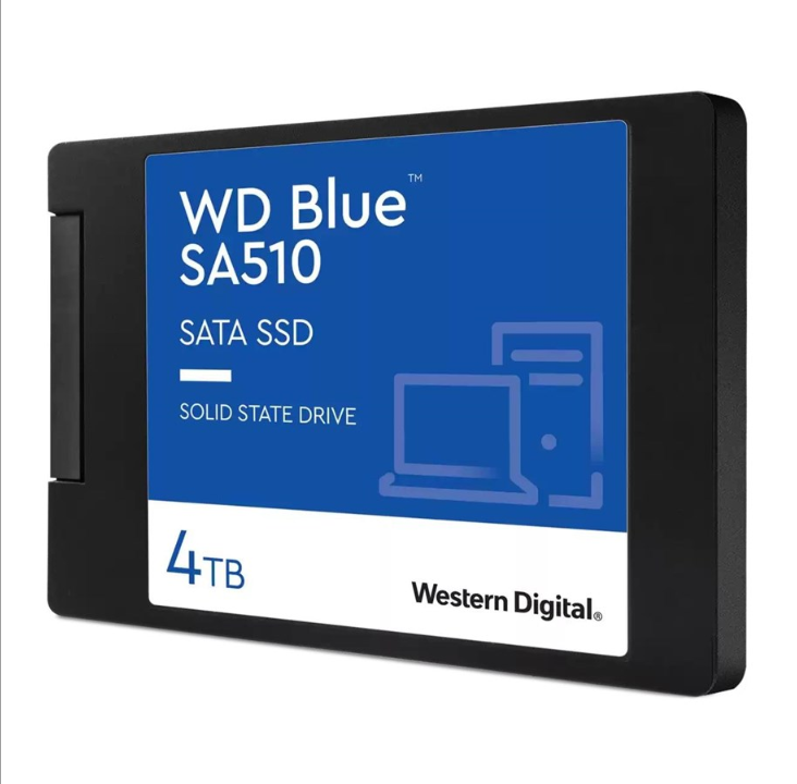 WD Blue SA510 SSD - 4 تيرابايت - SATA-600 - 2.5 بوصة