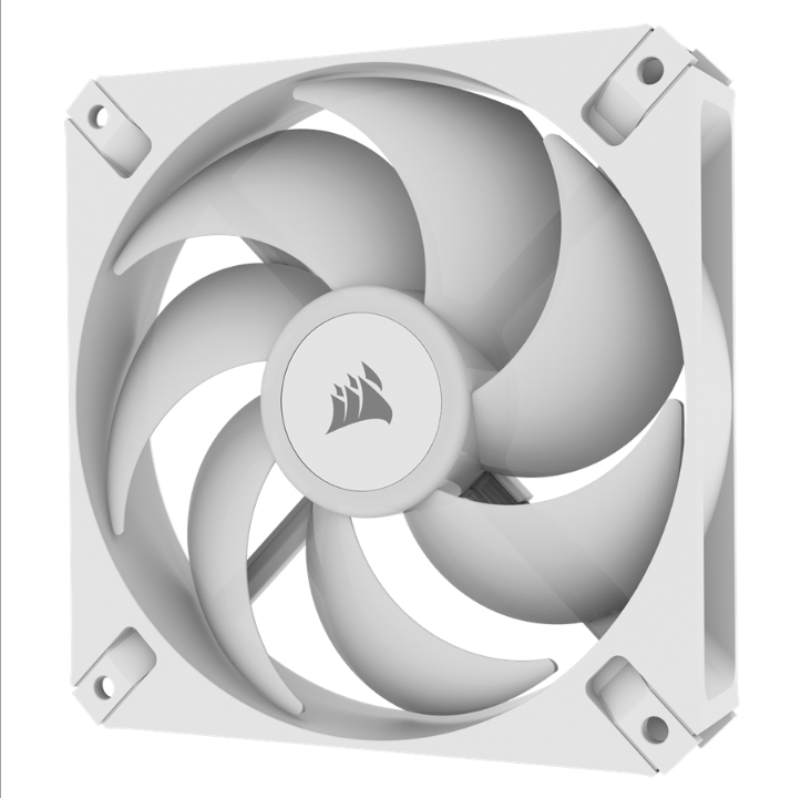 Corsair iCUE AR120 Digital RGB - White - Chassis fan - 120mm - White with RGB light - 27 dBA