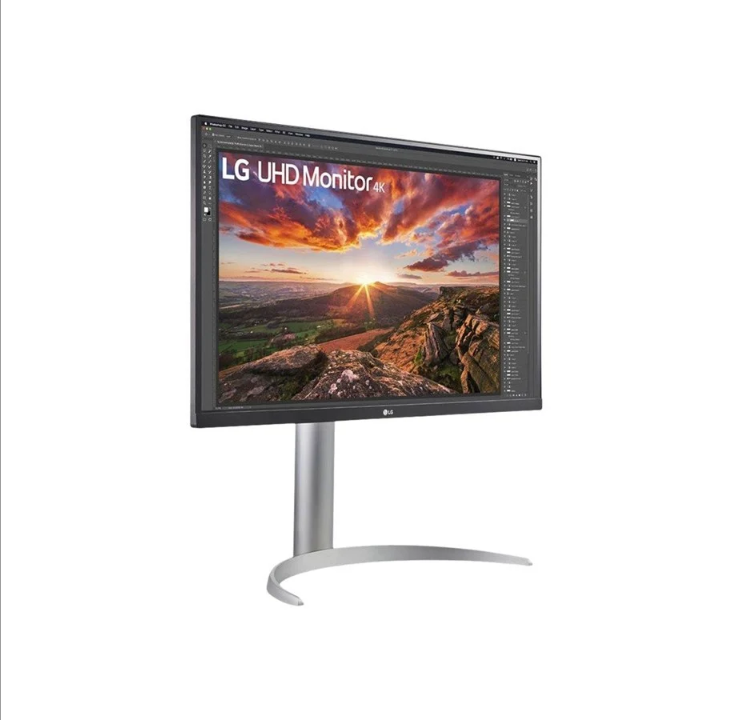 27" LG 27UP85NP-W - 3840x2160 (4K / UHD) - IPS - HDR10 - 90W USB 集线器 - 5 毫秒 - 屏幕