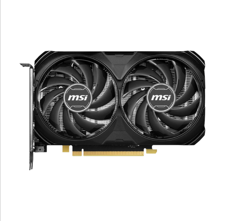 MSI GeForce RTX 4060 Ti VENTUS 2X BLACK OC - 16GB GDDR6 RAM - Graphics card