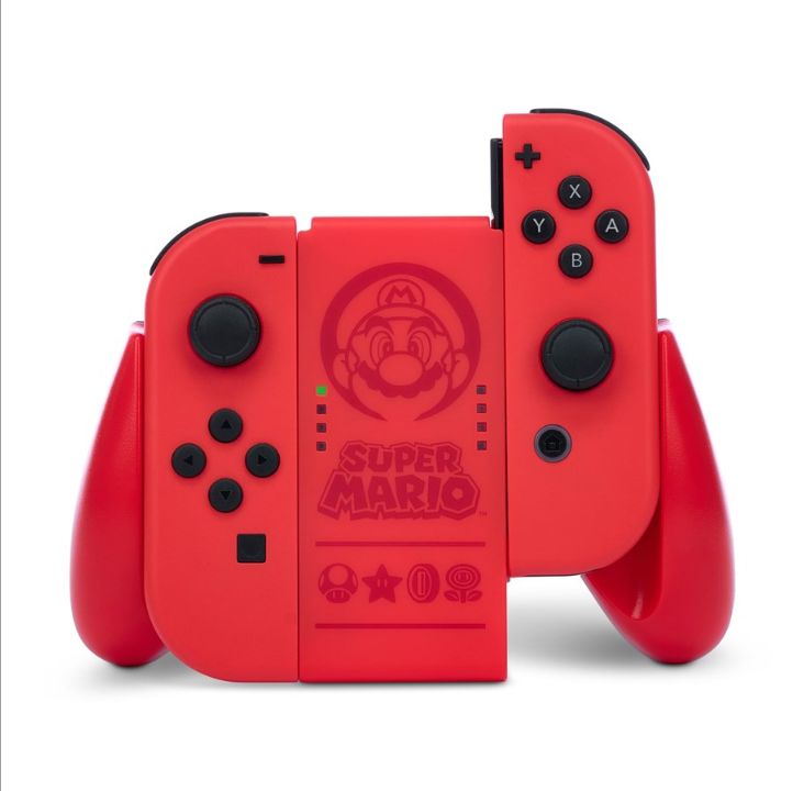 PowerA Joy-Con Comfort grip for Nintendo Switch - Super Mario Red - Gamepad - Nintendo Switch