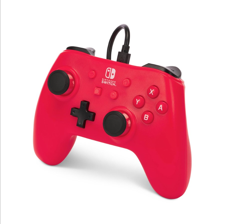 PowerA Wired controller for Nintendo Switch Raspberry red - Gamepad - Nintendo Switch