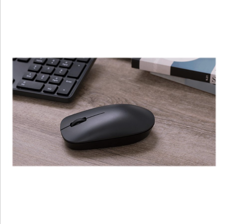 Xiaomi Lite - mouse - 2.4 GHz - black - Mouse - Optic - 3 buttons - Black