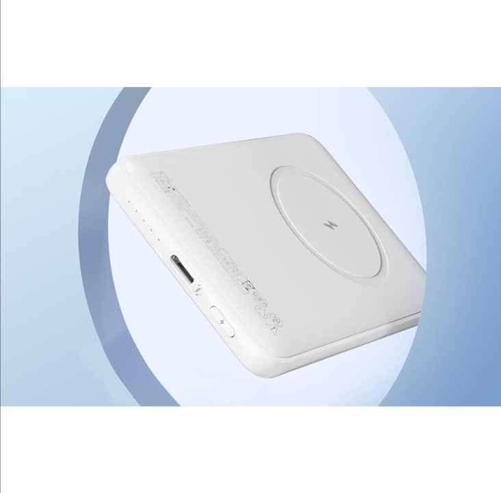 ROMOSS WSS05 (MagSafe) PowerBank - Vit - 5000 mAh