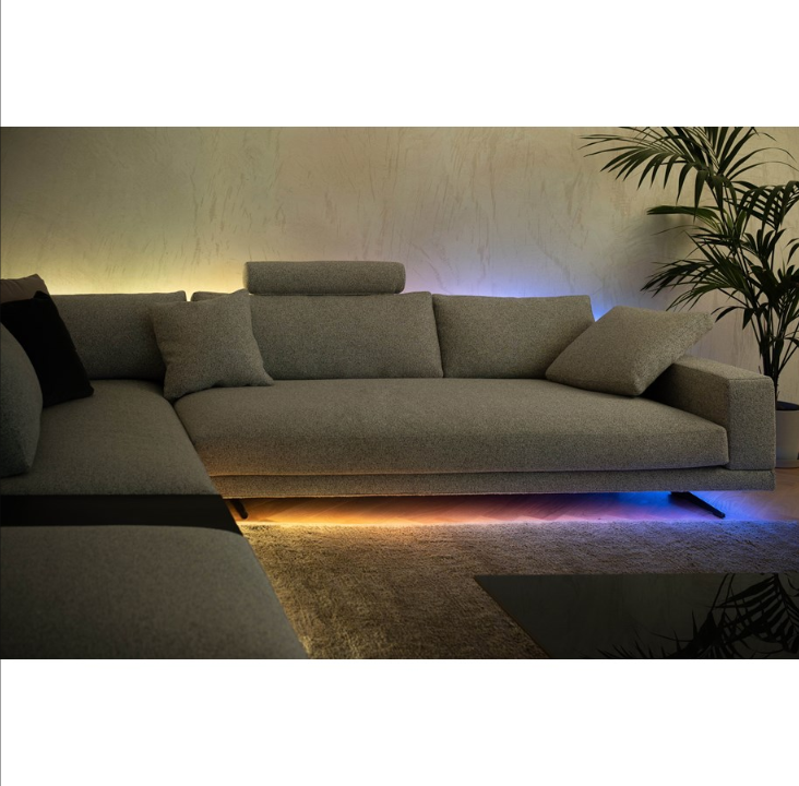 Twinkly Line - Adhesive + Magnetic LED Light Strip with 16 million Col